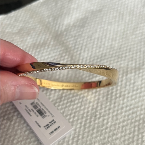 Kate Spade Gold Bracelet with Crystal Accents - Picture 8 of 13